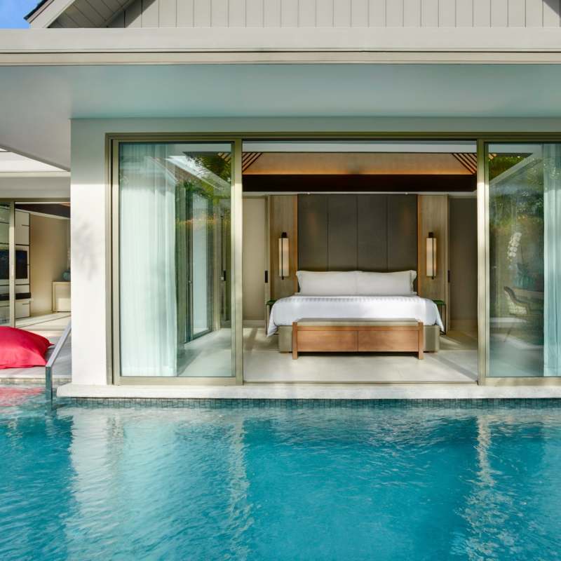 Grand Reserve Pool and Bedroom 