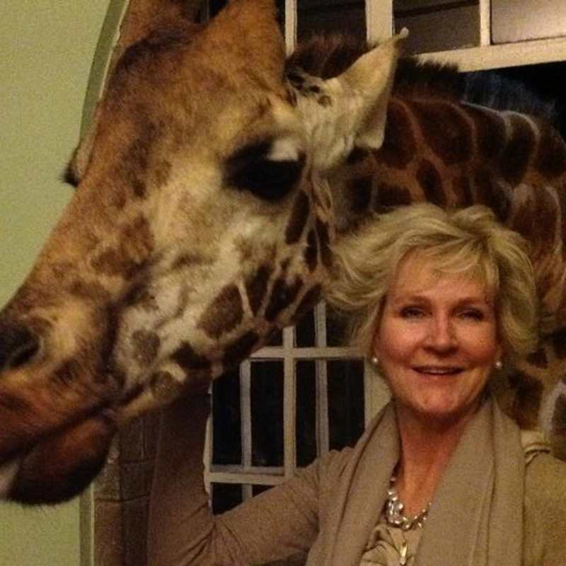 Jules at Giraffe Manor - Kenya