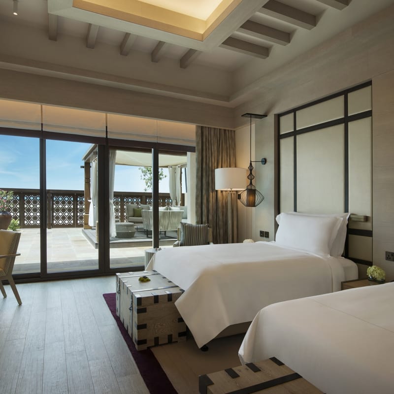 Two-Bedroom Beachfront Villa Second Bedroom