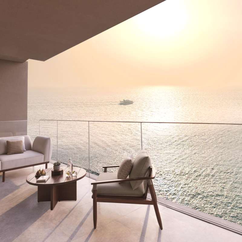 Six Senses The Palm Dubai - balcony 