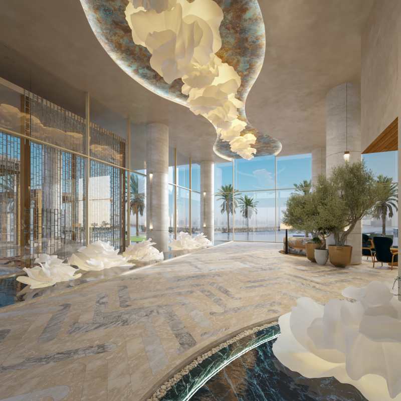  Six Senses The Palm Dubai - reception 