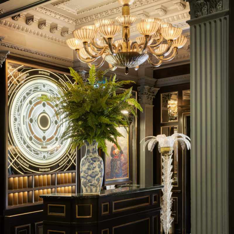 Lobby and staircase