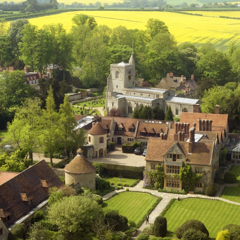 Aerial view - Belmond Le Manoir aux Quat'Saisons