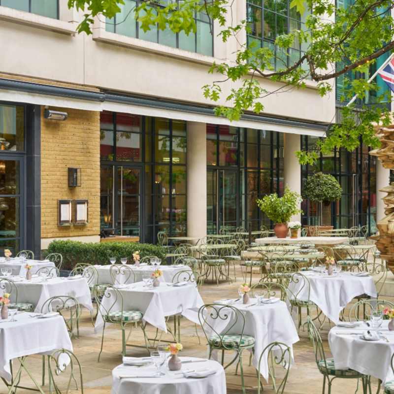 Outside terrace 