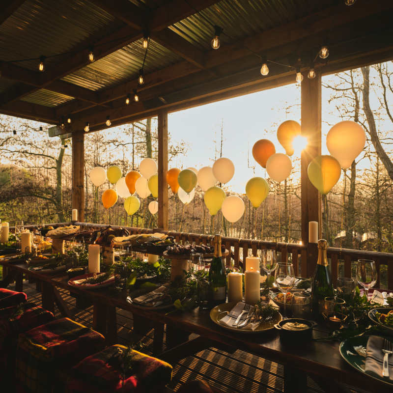 feast set up