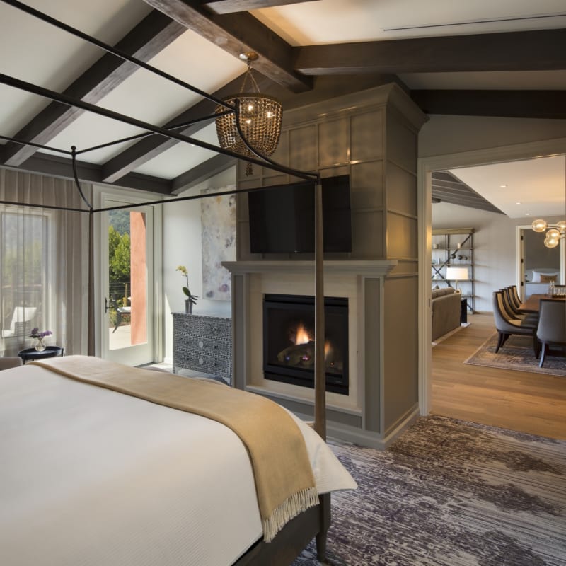 Villa bedroom - Bernardus Lodge & Spa