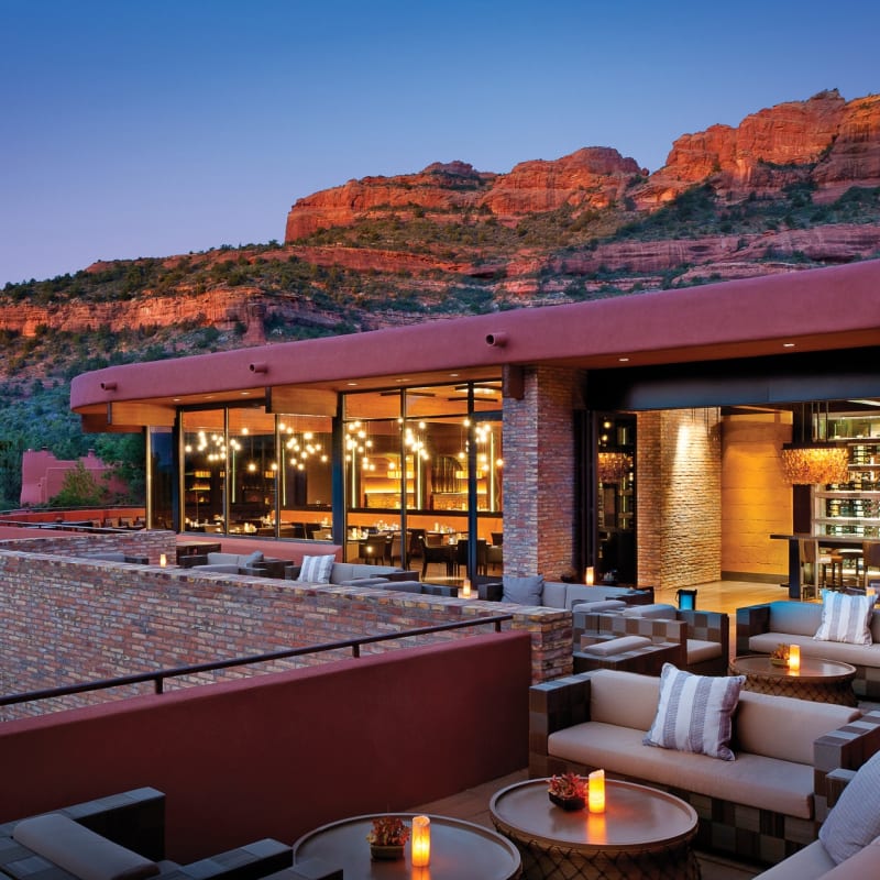 Patio views - Enchantment Resort and Spa