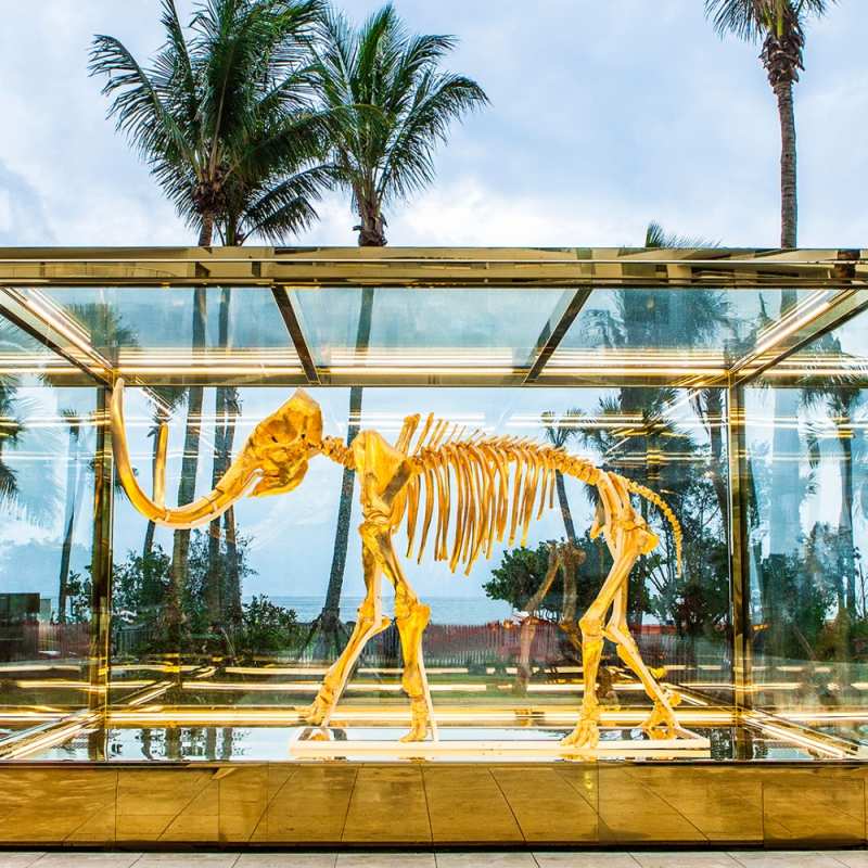 Damien Hirst Mammoth - Faena Hotel Miami Beach