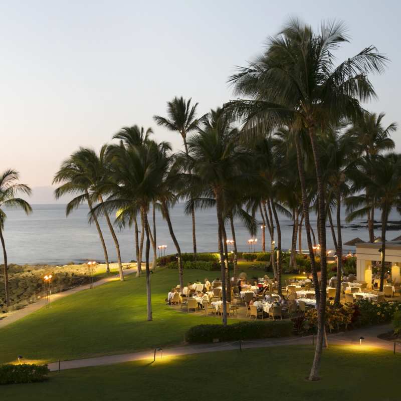 Evening views - Fairmont Orchid
