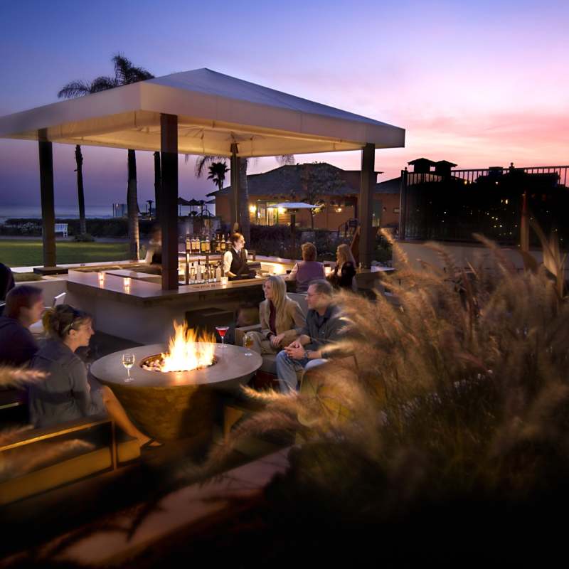 Sunset dining - Hotel del Coronado