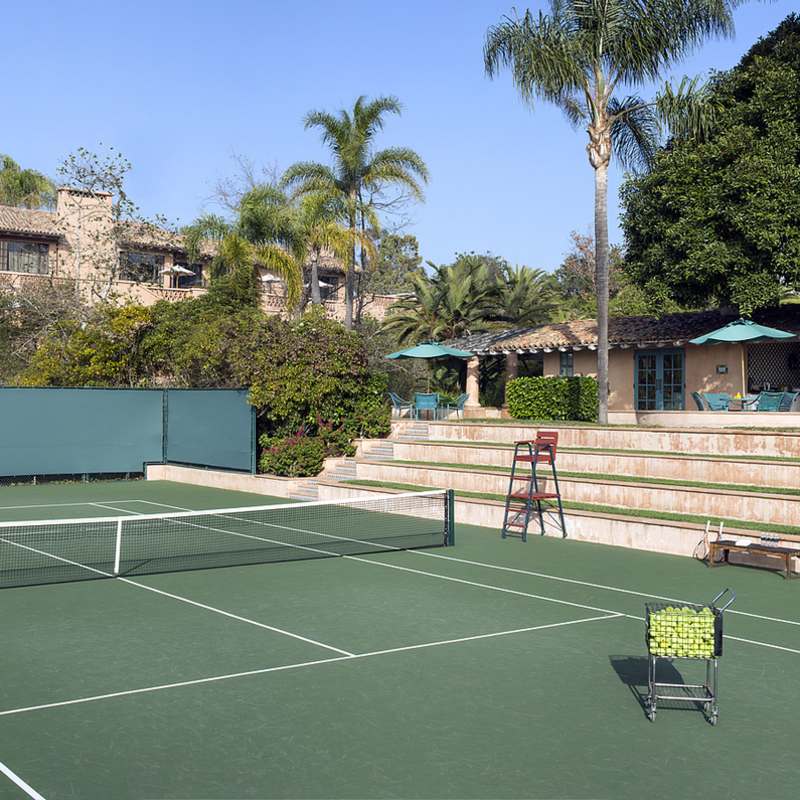 Tennis Courts - Rancho Valencia