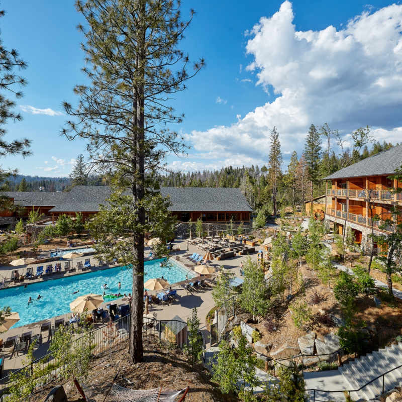Rush Creek Balconies and Pool Area