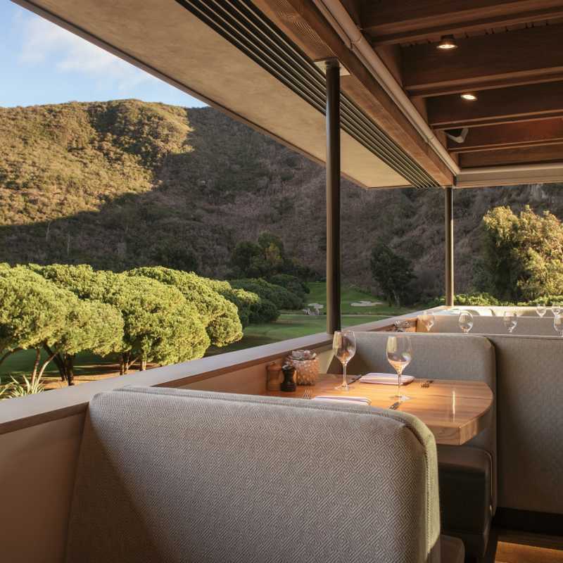 Restaurant fairway views - The Ranch at Laguna Beach