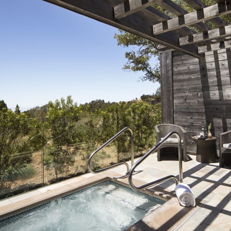 Pacific House deck - Ventana Big Sur, An Alila Resort