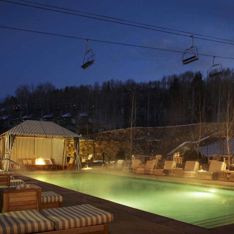 Outside pool - Viceroy Snowmass