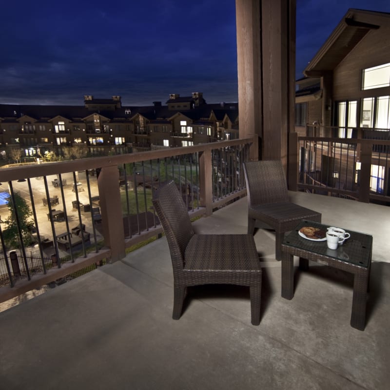 Balcony - Waldorf Astoria Park City