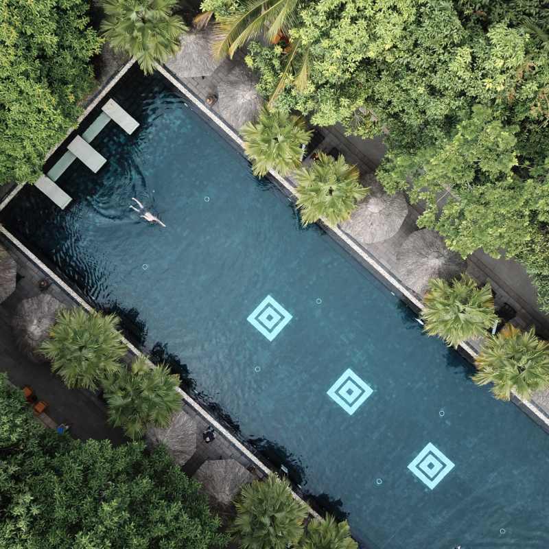 Slope Swimming Pool 