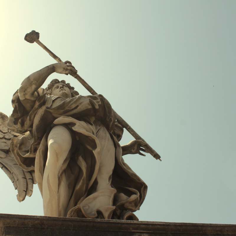 Bernini Statue in Rome 