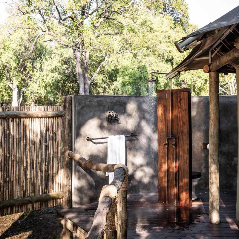 outdoor shower