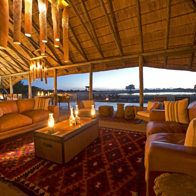 Main Lounge - Camp Hwange