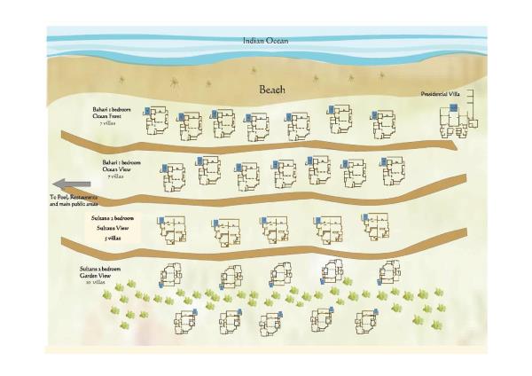 Resort layout - Baraza Resort and Spa