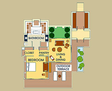 Pavilion Suite 1 bedroom